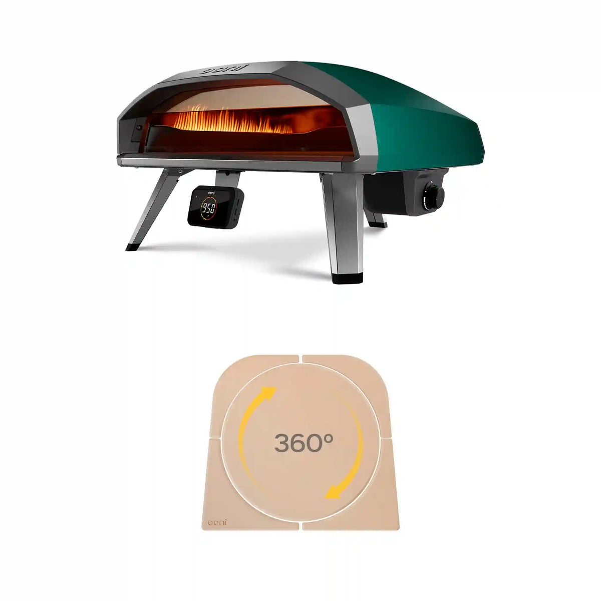 Ooni Koda 2 Pro Rotating Stone Bundle